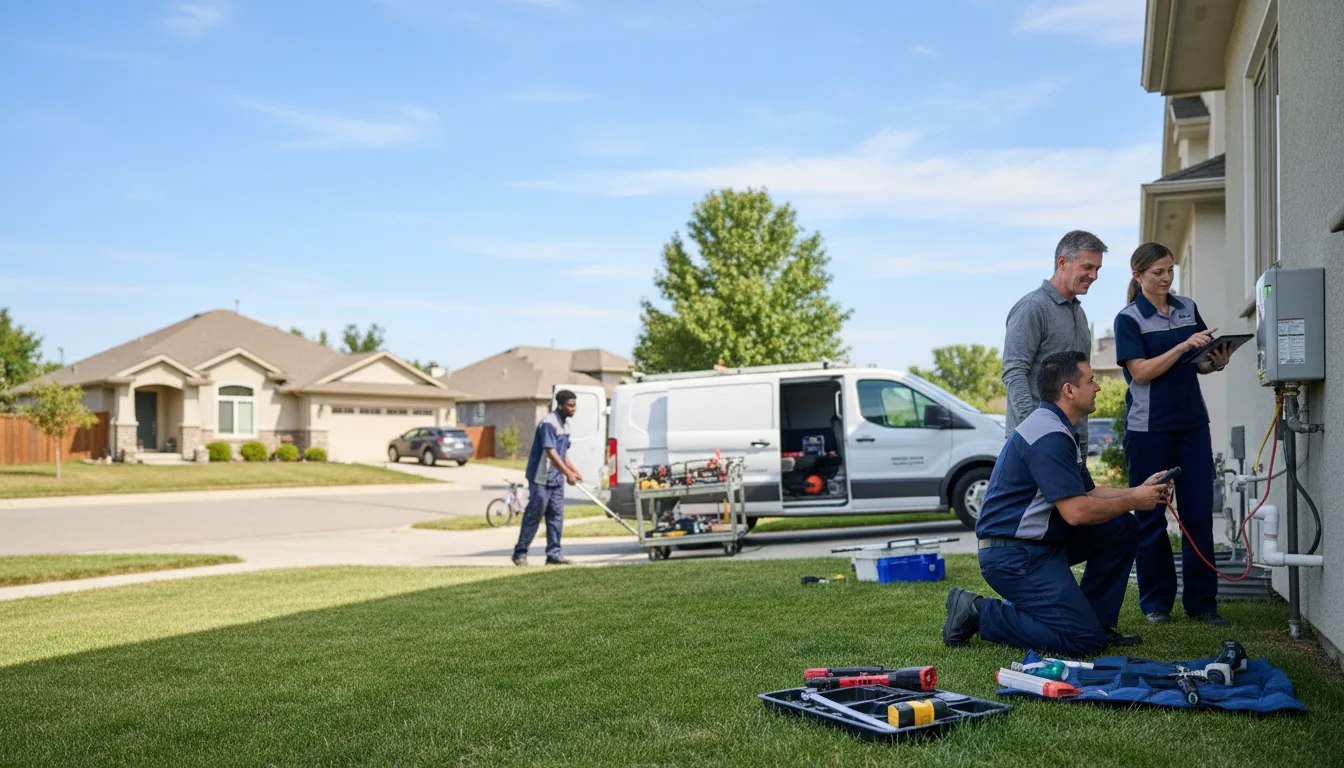Tankless water heater service in Umpire, AR